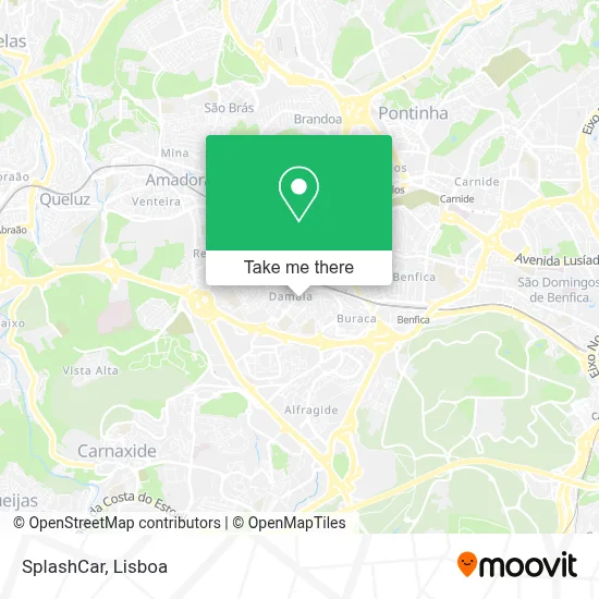 SplashCar map