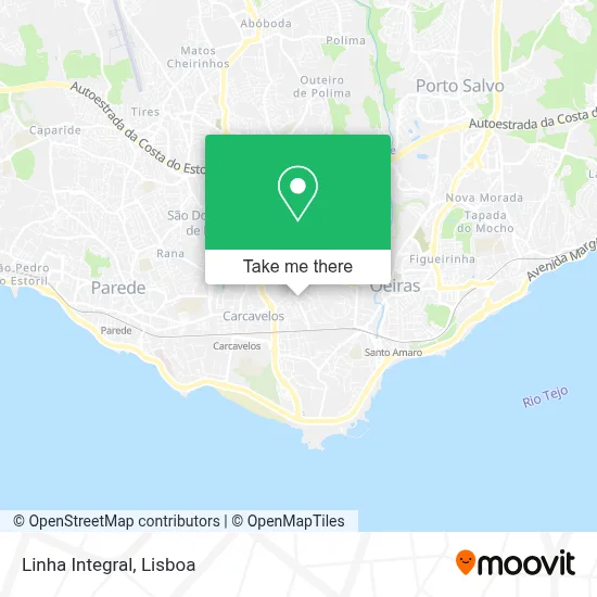 Linha Integral map