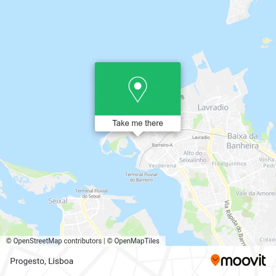 Progesto map