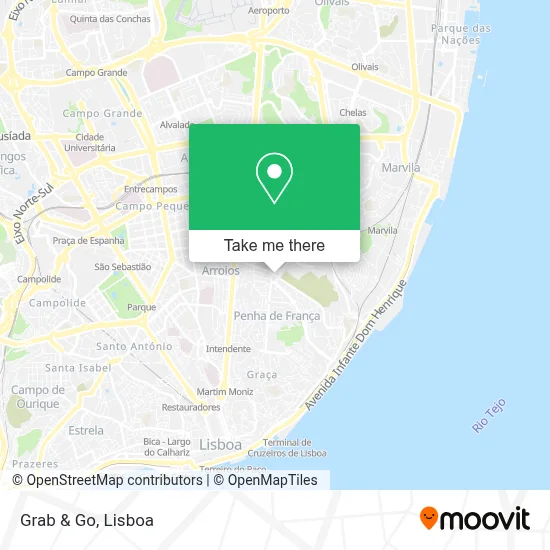 Grab&Go map