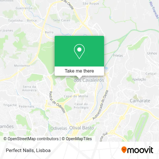 Perfect Nails map