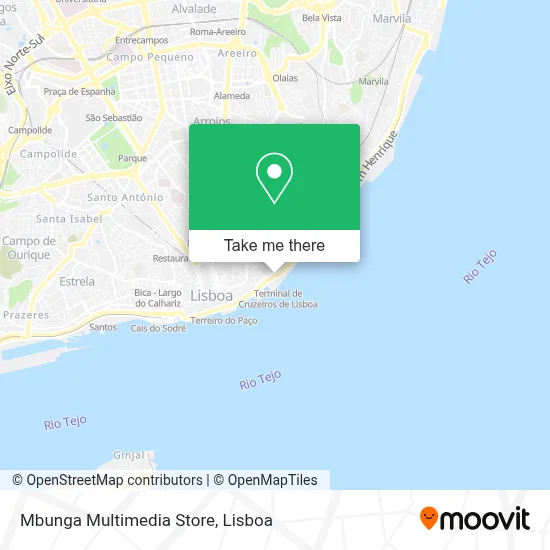 Mbunga Multimedia Store mapa