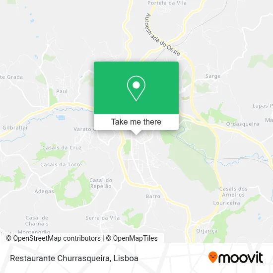 Restaurante Churrasqueira map