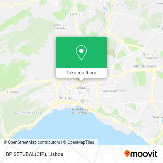 BP SETUBAL(CIP) map