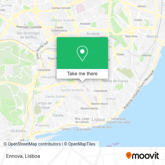 Ennova map