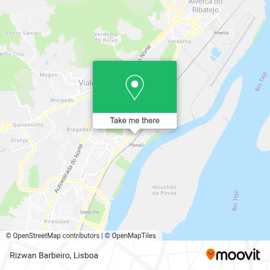 Rizwan Barbeiro mapa