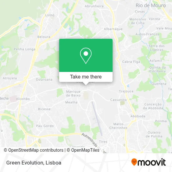 Green Evolution map