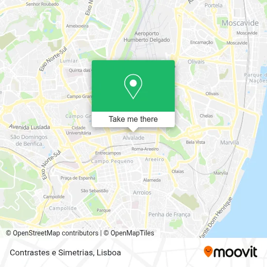 Contrastes e Simetrias map
