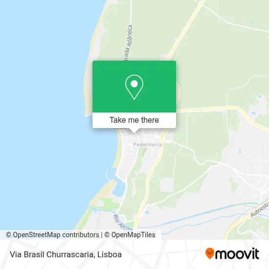 Via Brasil Churrascaria map