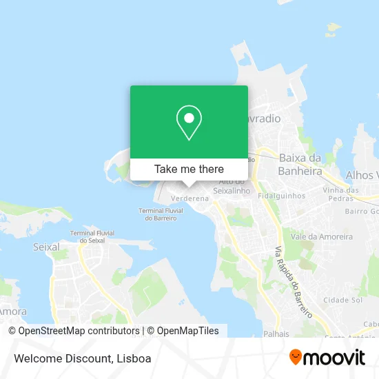 Welcome Discount map