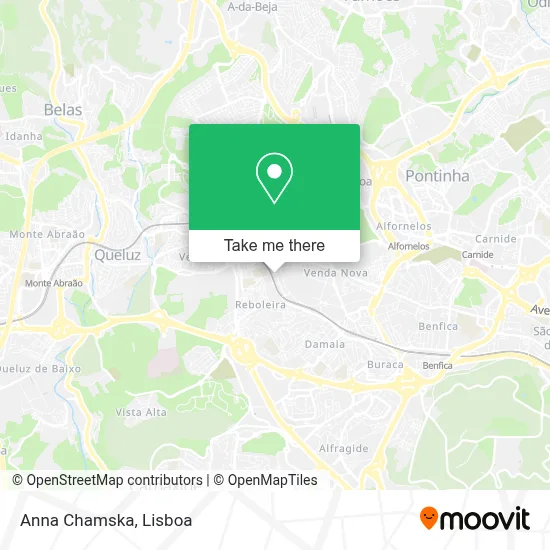 Anna Chamska map