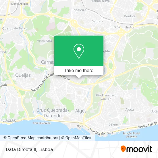 Data Directa II mapa