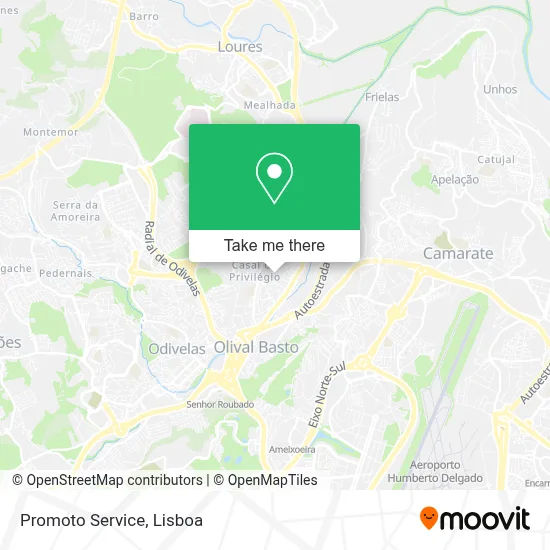 Promoto Service map