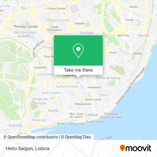 Hello Saigon map