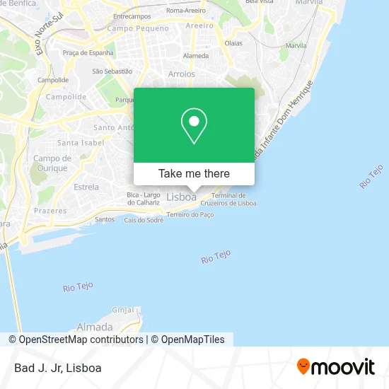 Bad J. Jr map