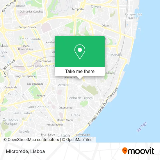Microrede map