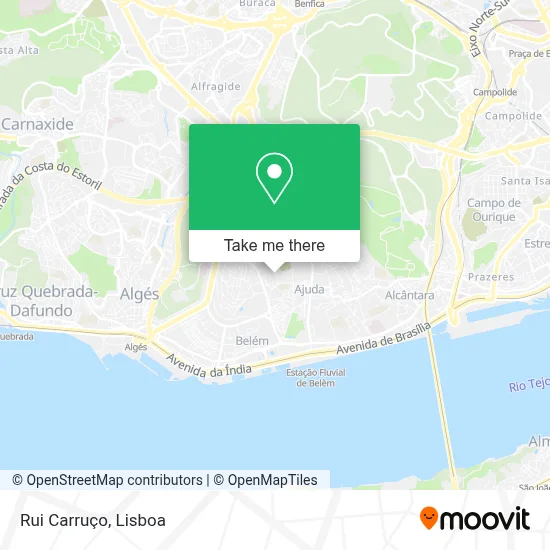 Rui Carruço map