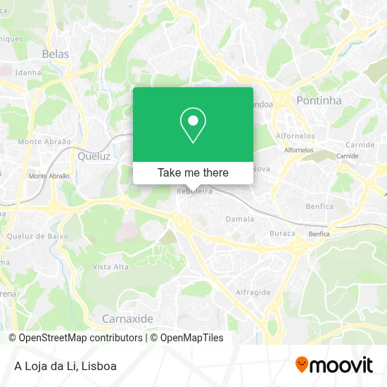 A Loja da Li map
