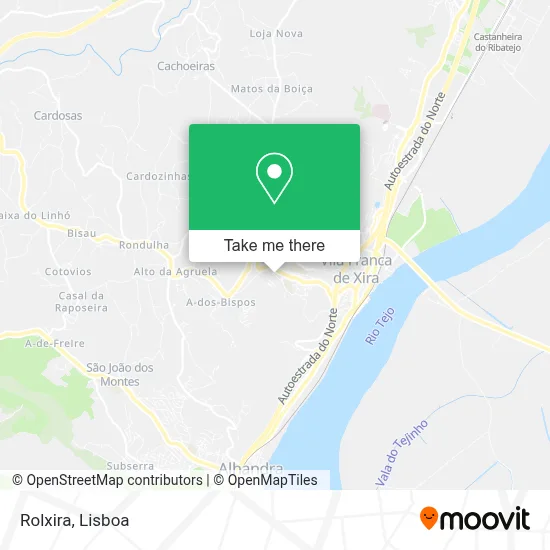 Rolxira mapa