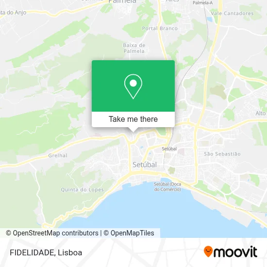 FIDELIDADE map