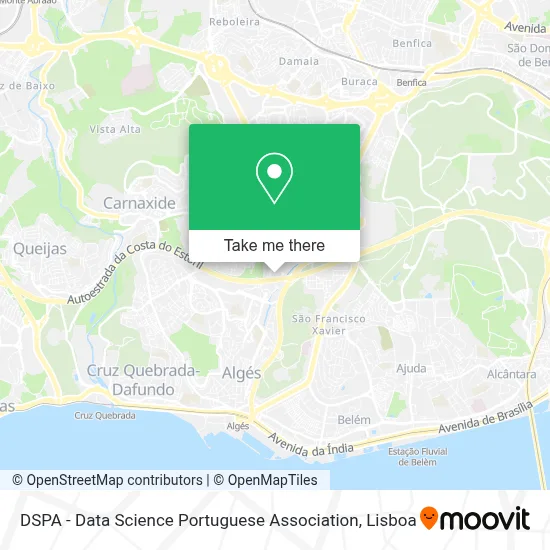 DSPA - Data Science Portuguese Association map