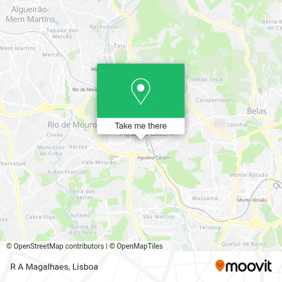 R A Magalhaes map