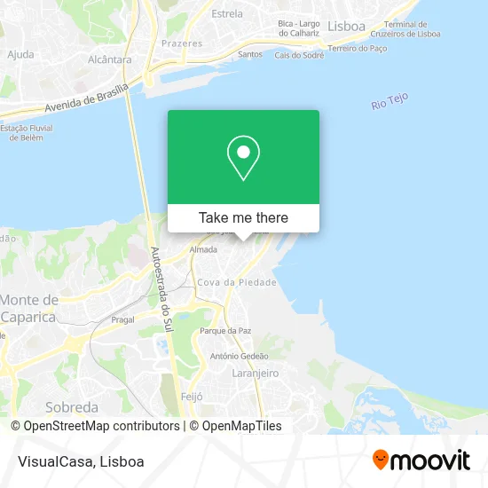 VisualCasa map
