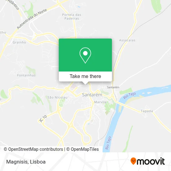 Magnisis map
