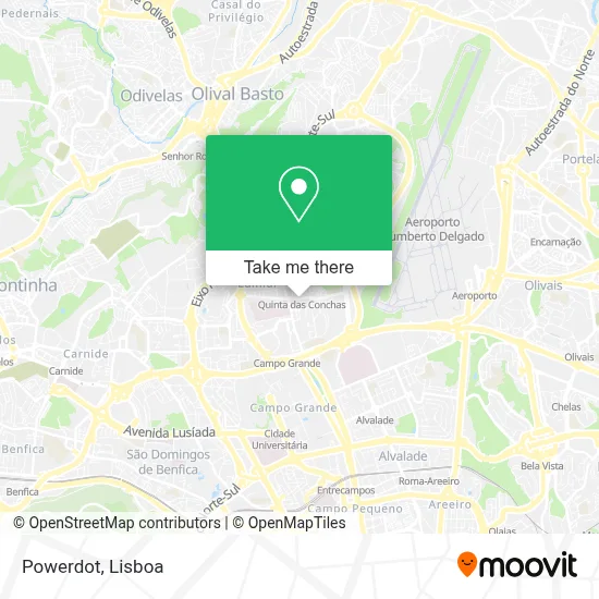 Powerdot map