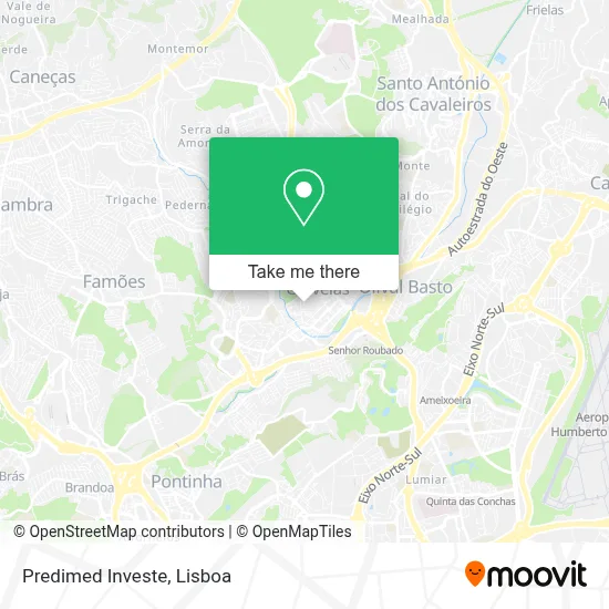 Predimed Investe map