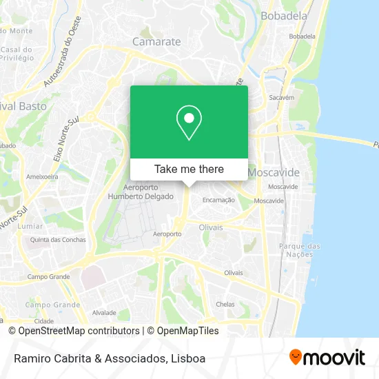 Ramiro Cabrita & Associados map