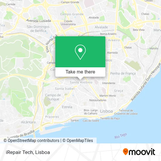 iRepair Tech map