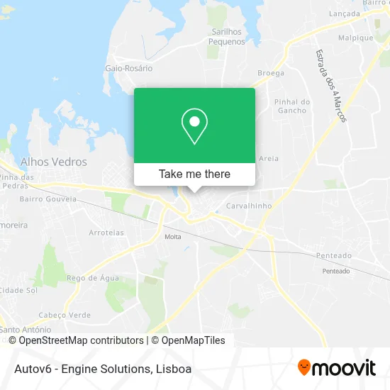 Autov6 - Engine Solutions map