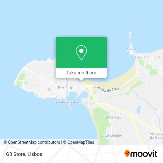G3 Store map