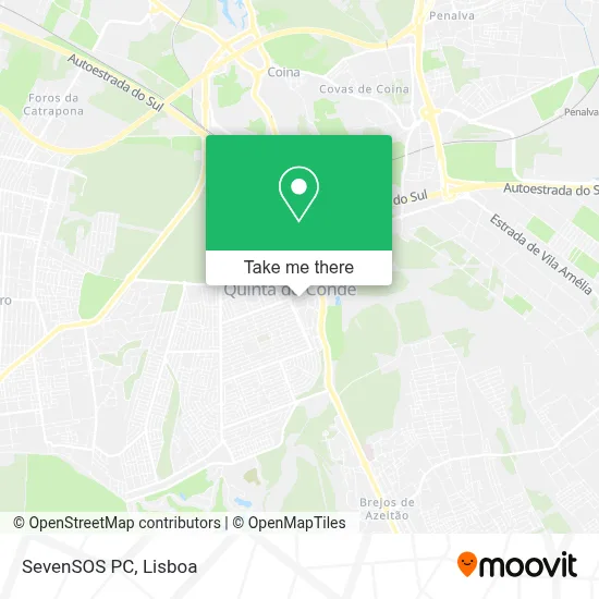 SevenSOS PC map