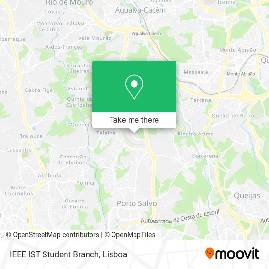IEEE IST Student Branch map