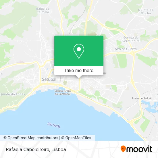 Rafaela Cabeleireiro map