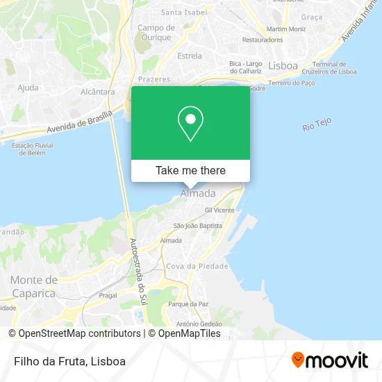 Filho da Fruta map