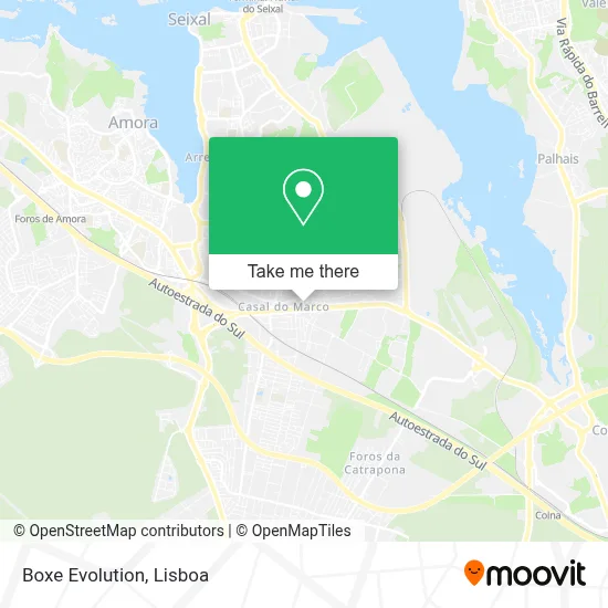 Boxe Evolution map