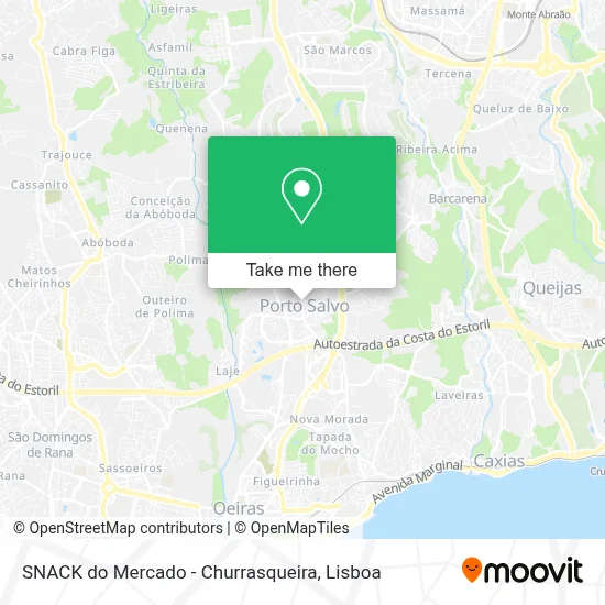 SNACK do Mercado - Churrasqueira map
