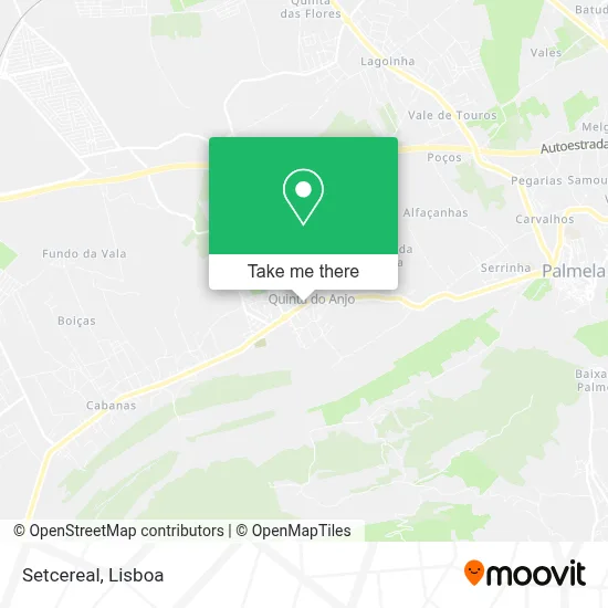 Setcereal map