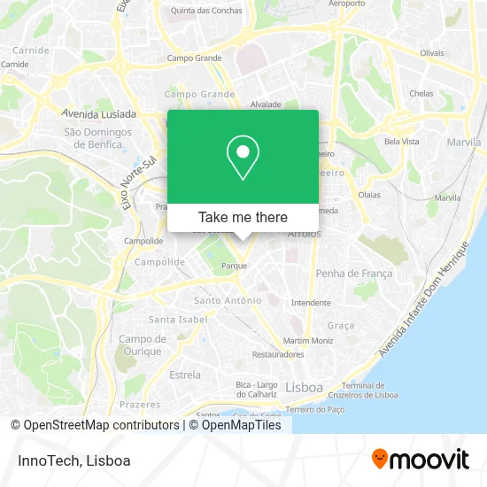 InnoTech map