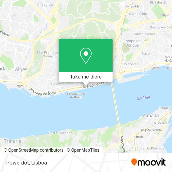 Powerdot map