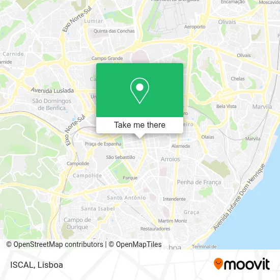 ISCAL map