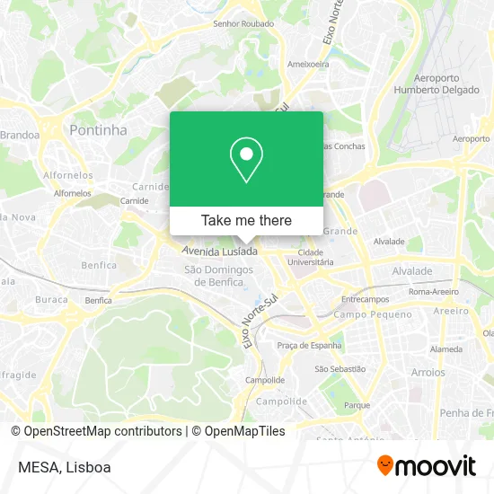 MESA map