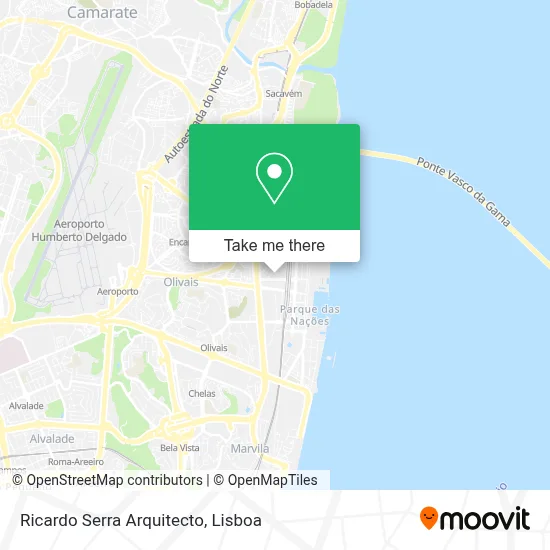 Ricardo Serra Arquitecto map