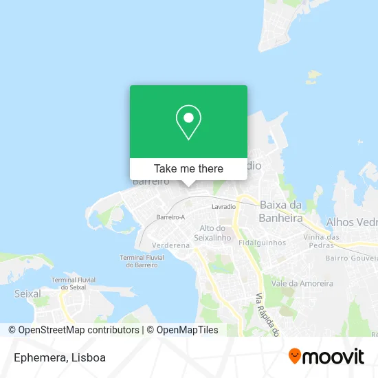 Ephemera map