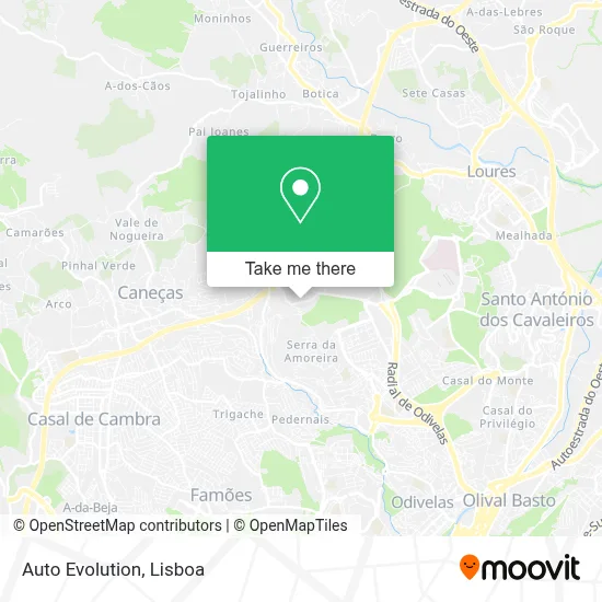 Auto Evolution map