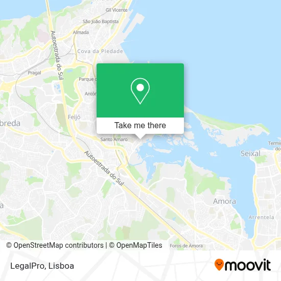 LegalPro map