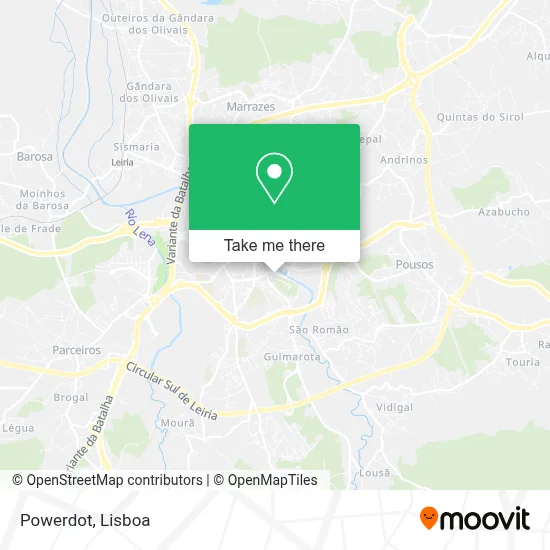 Powerdot map
